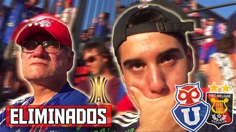 Reaccion U De Chile 0 Vs Melgar 0 Eliminados De La Copa Youtube