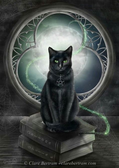 Pin By Shadow On Gothic Black Cat Art Cat Art Cat Artwork