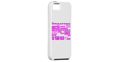 Maybe you would like to learn more about one of these? Girls 13th Birthdays : Pink Greatest 13 Year Old iPhone SE/5/5s Case | Zazzle