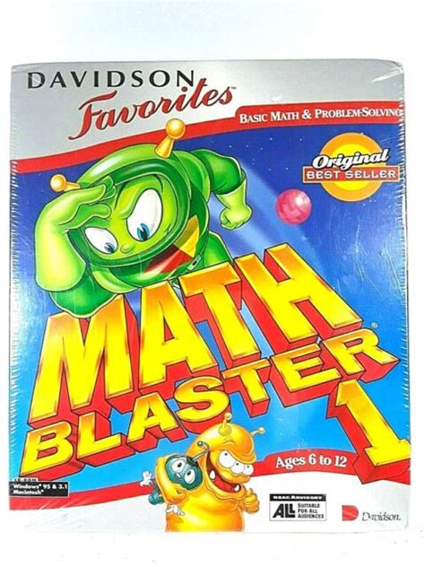 Math Blaster Episode One In Search Of Spot Windowsmac 1994 For