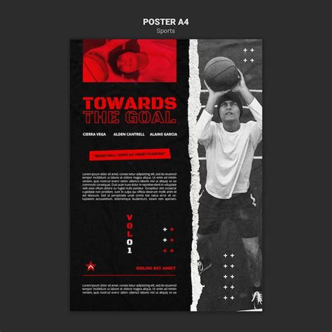 Free Psd Sports Poster Template