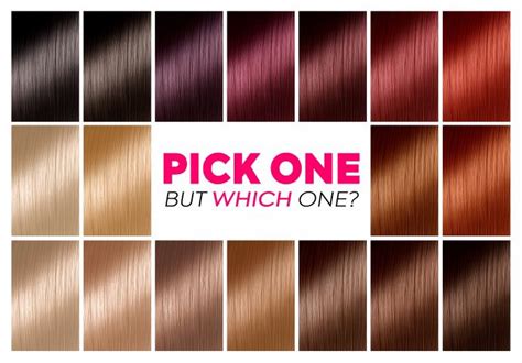 If you're not quite ready to go jet black, there are a number of warmer found your perfect shade with our hair color chart? How to Pick the Best Hair Colour from the Hair Colour Chart