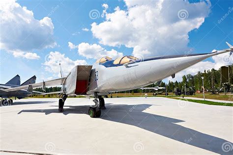 Mig 25 Russian Military Supersonic Aircraft Editorial Stock Photo