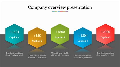 The Best Company Overview Presentation Template