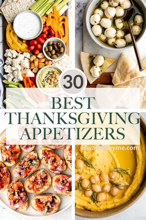 30 Best Thanksgiving Appetizers Ahead Of Thyme