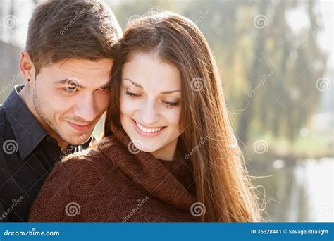 Young Couple Close Up Stock Image Image Of Adult Closeup 36328441