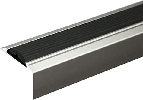 Anodised Aluminium Anti Non Slip Stair Edge Nosing Trim 900mm X 46mm X 30mm A38 Inox Amazon