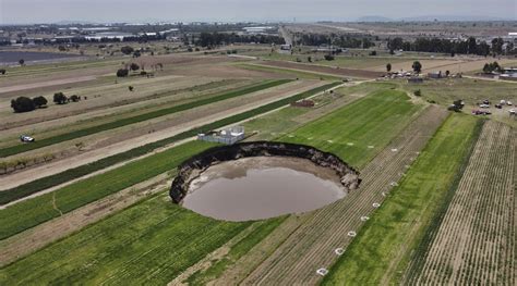 Sinkhole At Mexico Farm Swallows More Land Eats At House World News