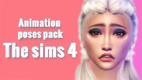 Animation Pose Pack Sims 4 Talk Пак анимационных поз