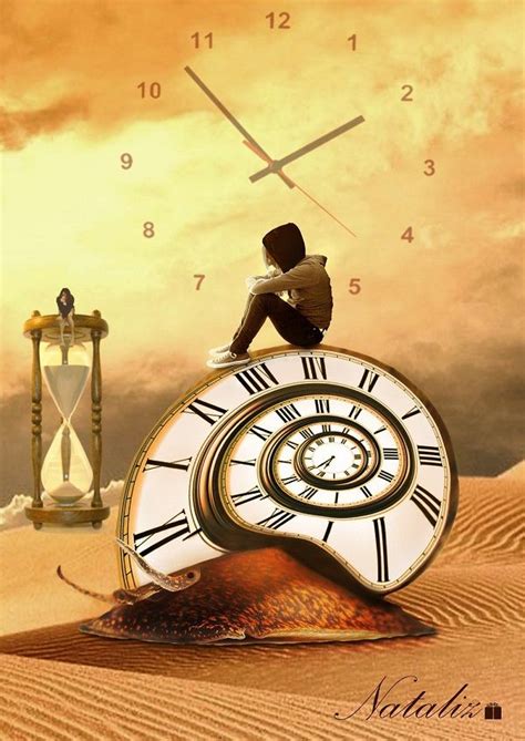 By Nataliz Surreal Art Clock Art Surrealism