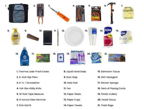 Moving Day Survival Kit Essentials 20 Moving Day Survival Kit