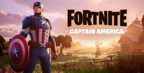 Fortnite Nova Skin Do Capitão América