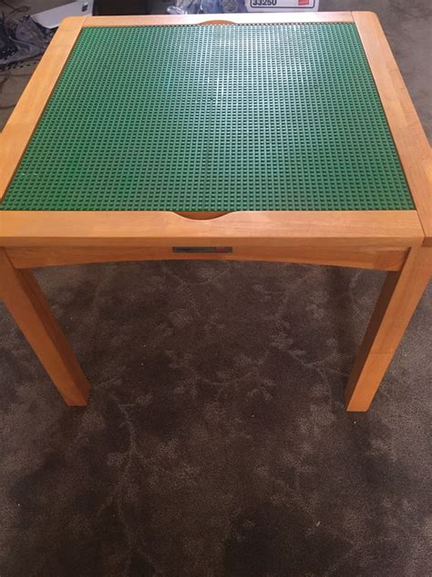 Lego Imaginarium Table With Red Brick Lego Storage Stool For Sale In