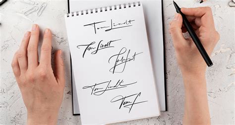 How To Make A Handwritten Signature Artlogo
