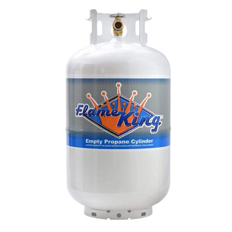 Flame King Lbs Empty Propane Cylinder With Overfill Protection