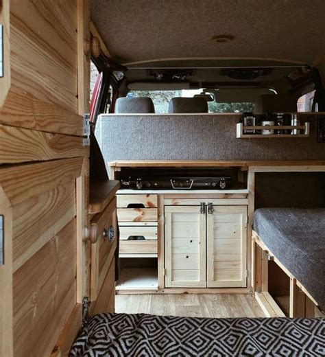 30 Wonderful Rv Camper Van Interior Decorating Ideas Van Interior