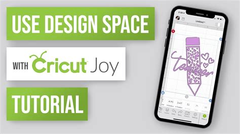 How To Use Cricut Design Space With Cricut Joy Tutorial Youtube