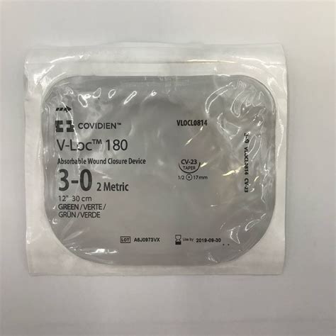 Covidien Vlocl0325 V Loc 180 Absorbable Wound Closure Device 18in X