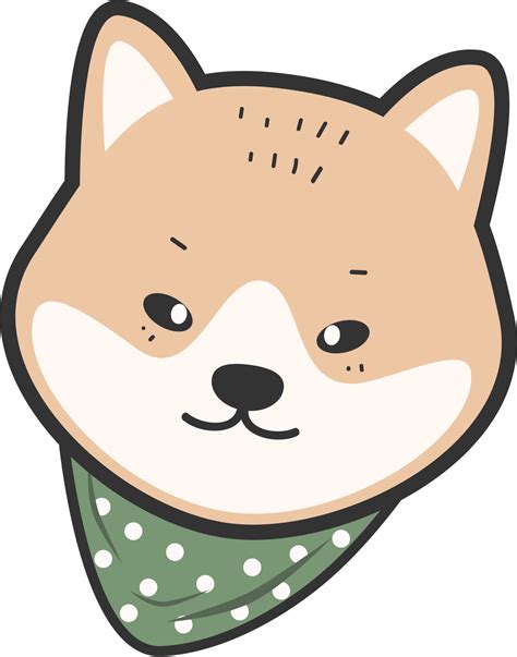 Cute Shiba Inu Dog Cartoon Element 10792501 Png