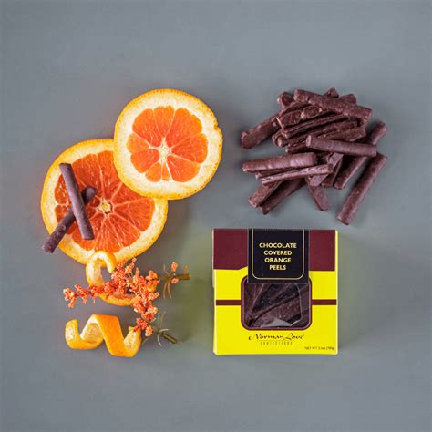 Norman Love Confections Buy Dark Chocolate Covered Orange Sticks For