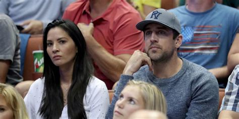 Aaron rodgers has always been a very private person, but he's finally learning that his life in the spotlight means he has to reveal some things. Did Olivia Munn Just Throw Shade at Ex Aaron Rodgers With ...
