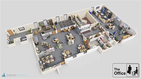 7 Incredibly Detailed 3d Floor Plans Of Your Favorite Tv Shows Demilked