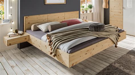 Spannende bett aus paletten doppelbett aus… betten aus holz mit bettkasten. Schwebebett "Cervino" - aus massivem Zirbenholz