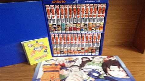 Naruto Box Set 1volumes 1 27 W Premium Manga Unboxing Youtube