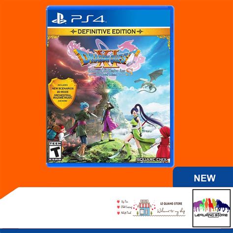 Đĩa Game Ps4 Dragon Quest 11 S Echoes Of An Elusive Age Definitive Edition