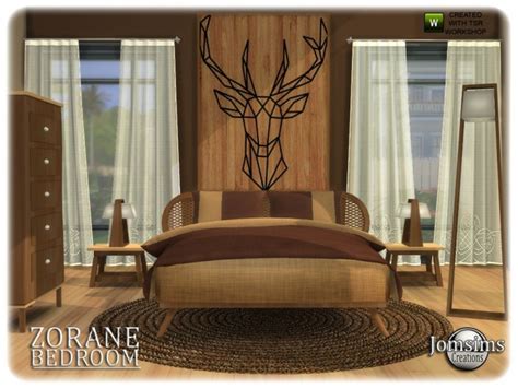 Zorane Bedroom By Jomsims At Tsr Sims 4 Updates