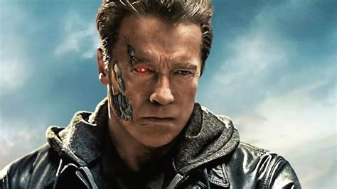 Arnold Schwarzenegger Terminator Face