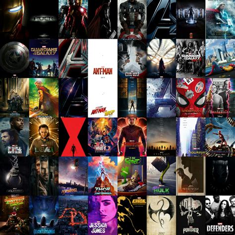 All Mcu Teaser Posters Up Until Now Marvel Netflix Posters R