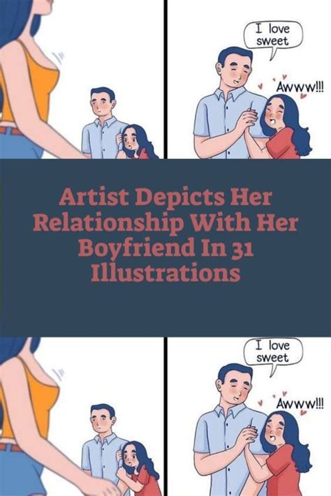 Artist Depicts Her Relationship With Her Boyfriend In Illustrations