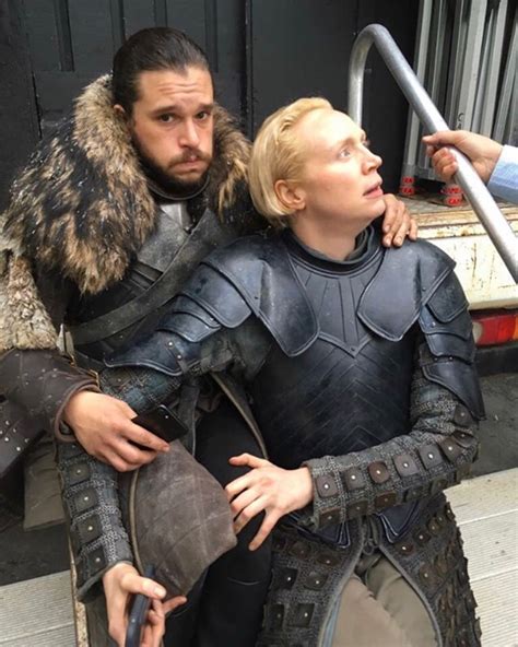 Gwendoline Christie Brienne Of Tarth From Game Of Thrones Stars Bid Farewell To Hbo Series E