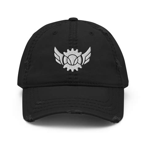 Ta3d Embroidered Dad Hat Bandw Thin Air 3d