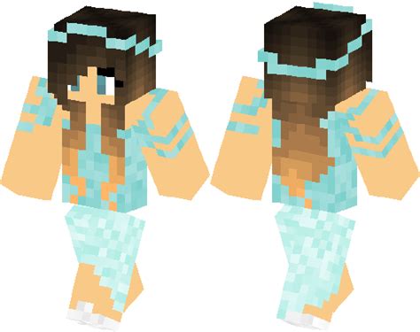 Teal Cool Girl Minecraft Skin Minecraft Hub
