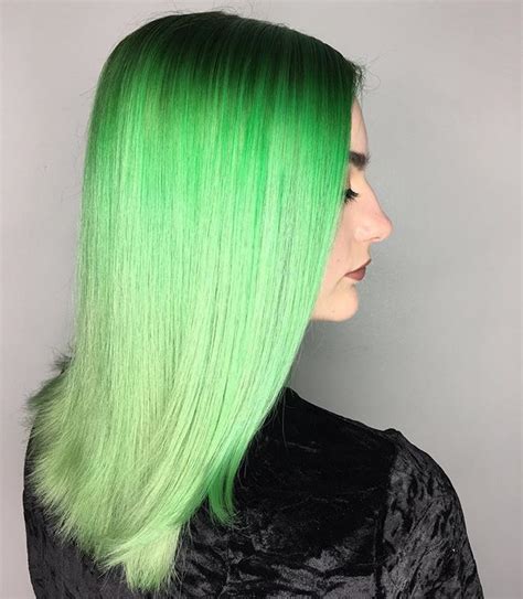 Salad Beautiful Pastel Green Ombre By Elissawolfe Get This Hair