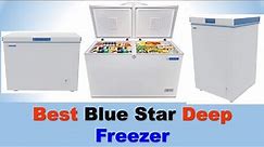 Top 5 Best Blue Star Deep Freezer in India | BLUE STAR CHEST FREEZER | ब्लू स्टार डीप फ़्रीज़र