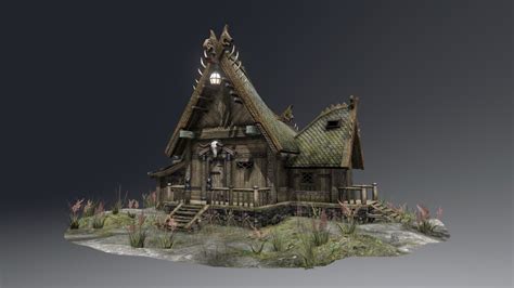 Viking House 3d Model By Toryk 684a55a Sketchfab