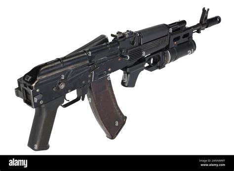 Modern Kalashnikov 545 Mm Ak 74m Assault Rifle With 40 Mm Underbarrel