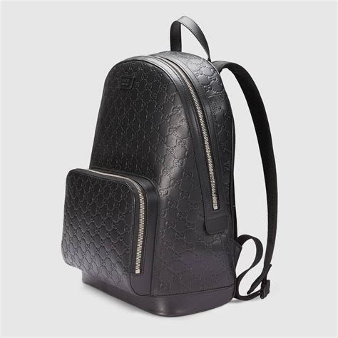 Shop The Gucci Signature Leather Backpack By Gucci A Classic Backpack
