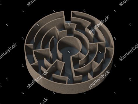 Circular Labyrinth Editorial Stock Photo Stock Image Shutterstock