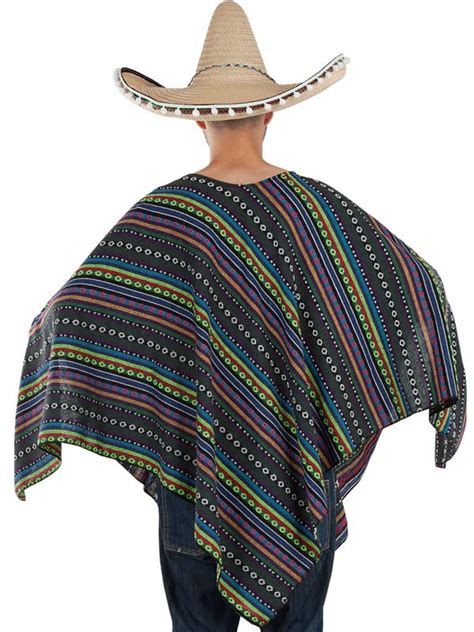 Poncho Mexicano Con Bigote Para Adulto Comprar Online Ubicaciondepersonas Cdmx Gob Mx