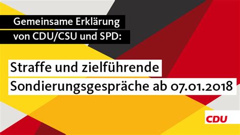 Die cdu deutschlands ist die starke volkspartei der mitte. Koalition mit der SPD | Christlich Demokratische Union ...