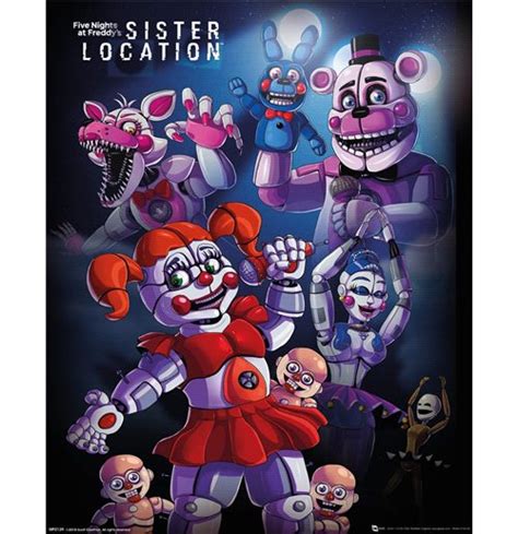 Official Five Nights at Freddy's Poster 318996: Buy Online on Offer
