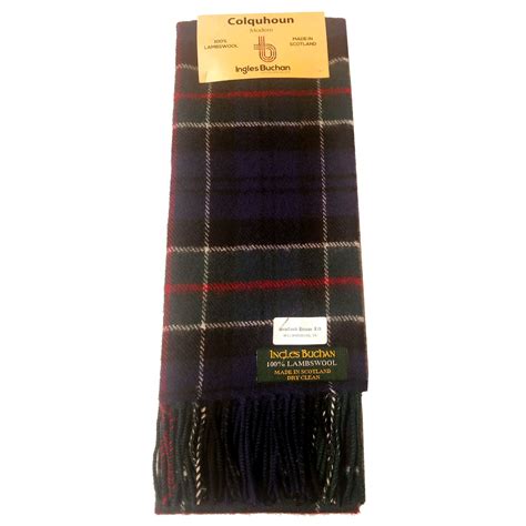 Brushed Wool Tartan Plaid Scarves Scotland House Ltd