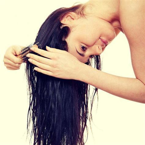 Youre Probably Brushing Your Hair Wrong How To Make Hair Wet Hair Body Brushing