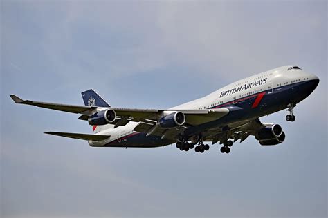 City Of Swansea British Airways G Bnly Boeing 747 436 Cn27090 959