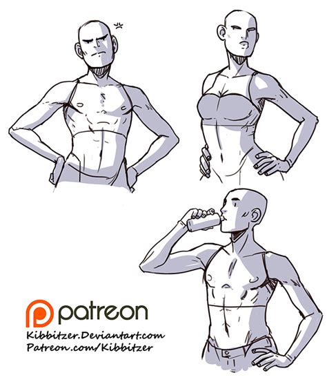 Kibbitzer Is Creating A Massive Collection Of Reference Sheets Patreon Anime Poses