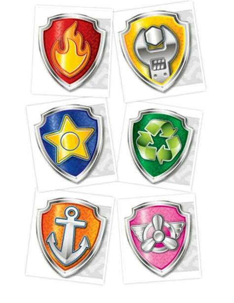 Paw Patrol Printable Badges